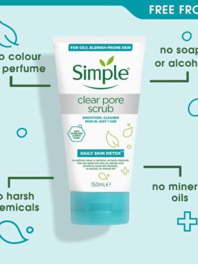 Simple Clear Pore Facial Scrub - Image 3