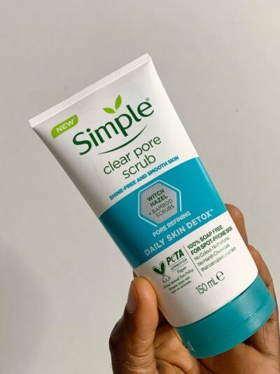 Simple Clear Pore Facial Scrub - Image 4