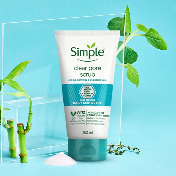 Simple Clear Pore Facial Scrub 150ml