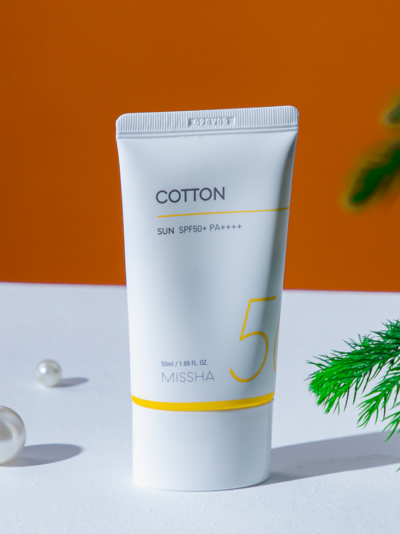 Missha All Around Safe Block Cotton Sun SPF50+ - Image 3