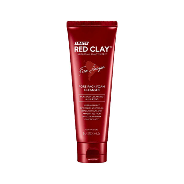 missha-amazon-red-clay-pore-pack-foam-cleanser-1