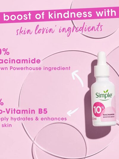 Simple 10% Niacinamide Booster Serum 30ml (India) - Image 7