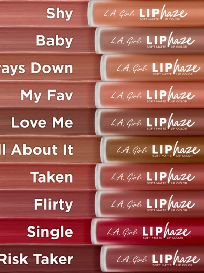 L.A. Girl Lip Haze Blurring Soft Matte Lip Color- Taken GLC767 - Image 5