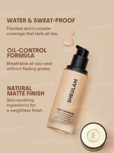 Sheglam Skinfinite Hydrating Foundation-Peach - Image 5