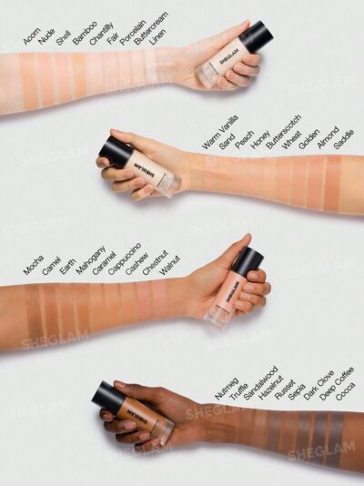 Sheglam Complexion Pro Long Lasting Breathable Matte Foundation-Nude - Image 8