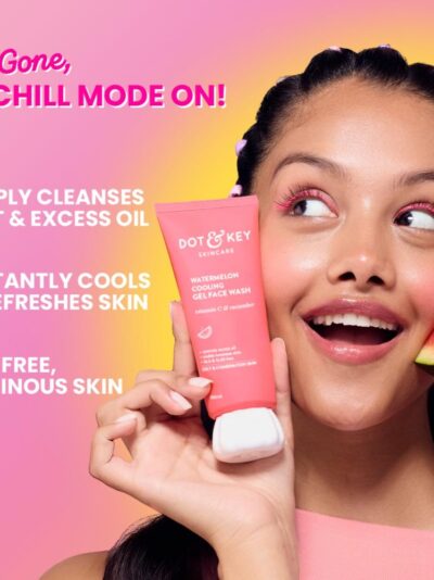 Dot & Key Watermelon Cooling Gel Face Wash With Vitamin C & Cucumber - Image 9