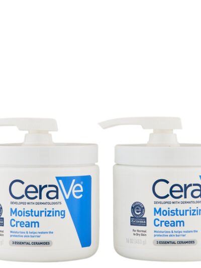 CeraVe Moisturizing Cream For Normal To Dry Skin 453g With Pump (USA) - Image 2