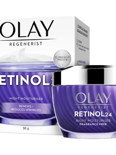 Olay Regenerist Retinol 24 Night Moisturiser Face Cream 50g - Image 9