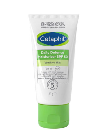 Cetaphil Daily Defence Face Moisturiser With SPF 50+ - Image 3
