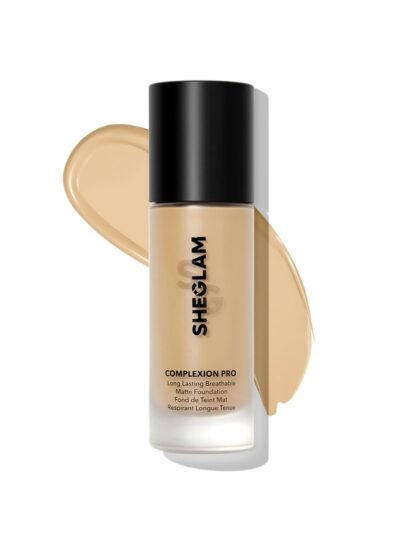 SHEGLAM Complexion Pro Long Lasting Breathable Matte Foundation-Golden - Image 6