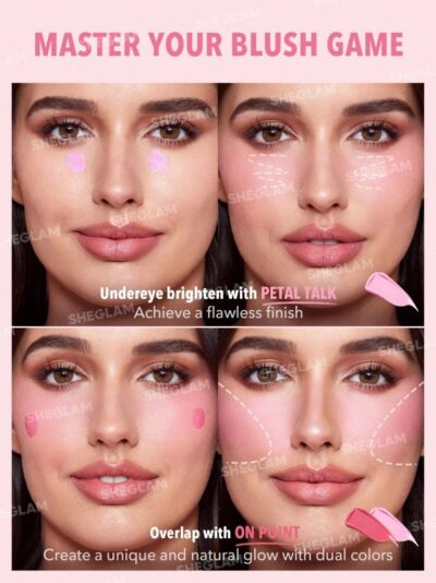 SHEGLAM Color Bloom Liquid Blush-On Point - Image 3