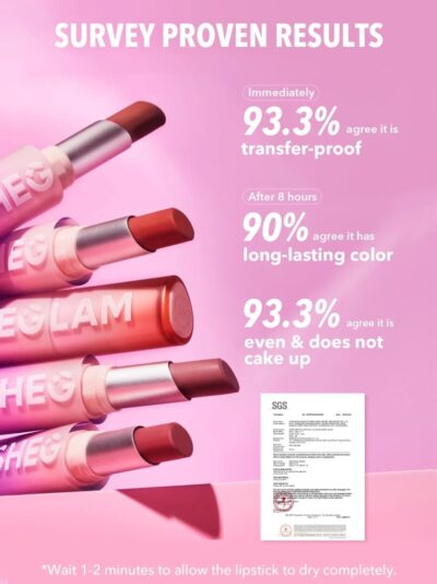 SHEGLAM Dynamatte Boom Long-lasting Matte Lipstick-Gotcha - Image 2