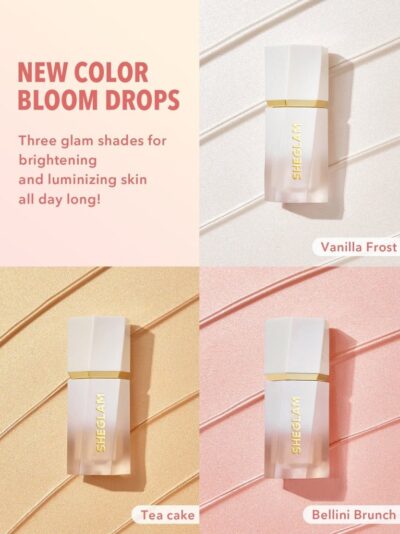 SHEGLAM Glow Bloom Liquid Highlighter-Vanilla Frost - Image 4
