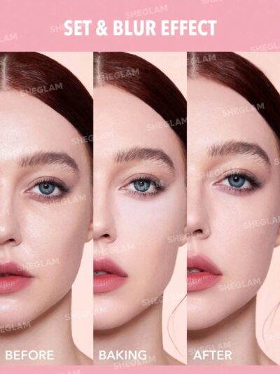 SHEGLAM Insta-Ready Face & Under Eye Setting Powder Duo-Bubblegum - Image 5