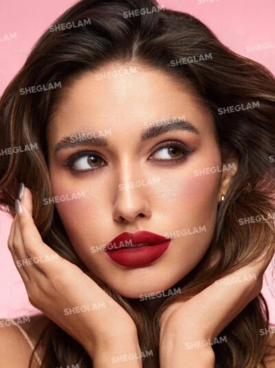 SHEGLAM Matte Allure Liquid Lipstick - Crimson - Image 4