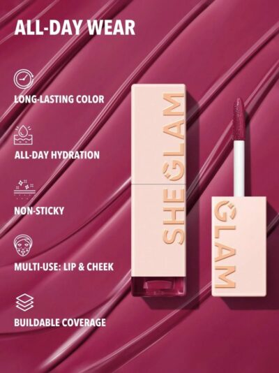 SHEGLAM Take A Hint Lip Tint-Cheeky - Image 3