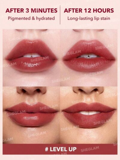 SHEGLAM Take A Hint Lip Tint-Level Up - Image 5