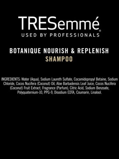 Tresemme Botanique Nourish & Replenish Shampoo With Coconut and Aloe Vera - 650 ml - Image 7
