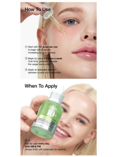 Anua - Azelaic Acid 10 Hyaluron Redness Soothing Serum 30ml - Image 4