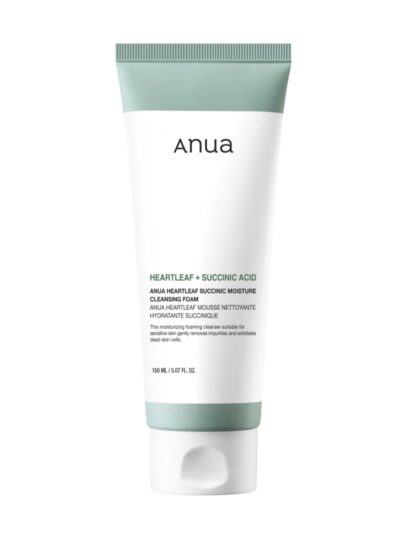 ANUA Heartleaf Succinic Moisture Cleansing Foam 150 ml - Image 1