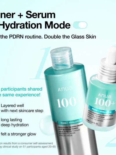 Anua PDRN 100 Hyaluronic Acid Booster Toner - Image 6