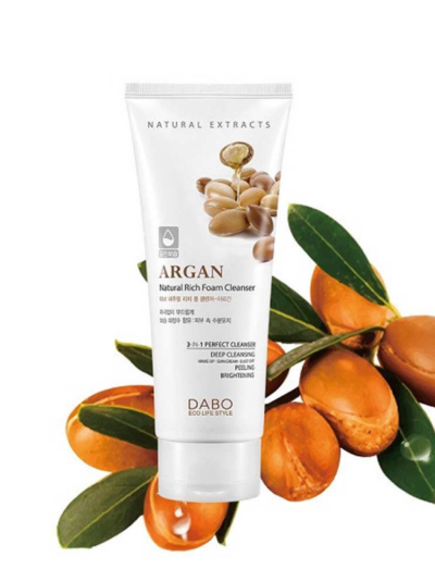 Dabo Argan Natural Rich Foam Cleanser - Image 3