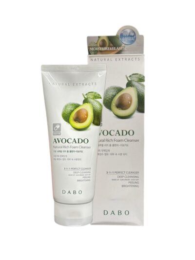 Dabo Natural Rich Foam Cleanser Avocado 180 ml - Image 3