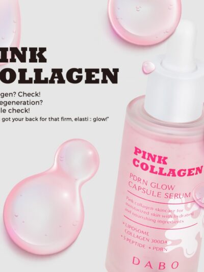 Dabo Pink Collagen PDRN Glow Capsule Serum 55 ml - Image 2
