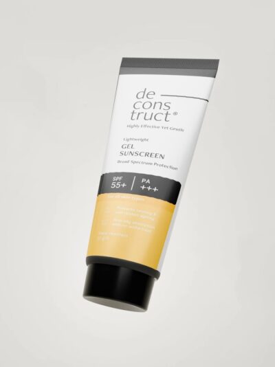 Deconstruct Lightweight Gel Water Resistant Sunscreen for Oily Skin SPF 55+ PA+++ - Image 9
