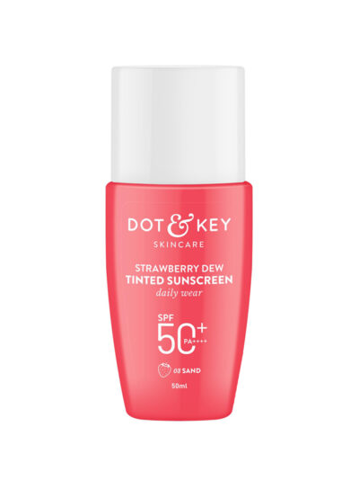 Dot and Key Strawberry Dew Tinted Sunscreen SPF 50+ PA++++ (03 Sand) - Image 1