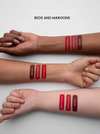 MARS Queen of Mattes Set of 03 Liquid Lipsticks - 05 Blushed Nudes - Image 4