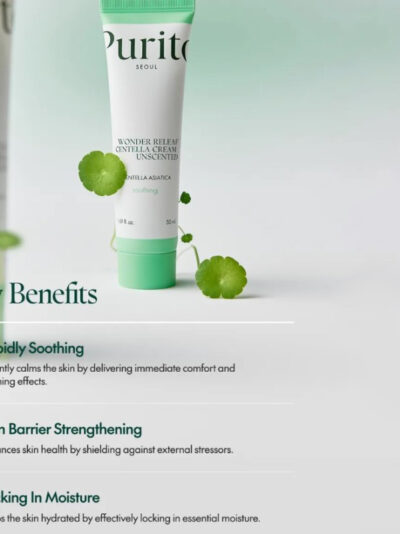 PURITO SEOUL Wonder Releaf Centella Cream Unscented 15ml - Image 3