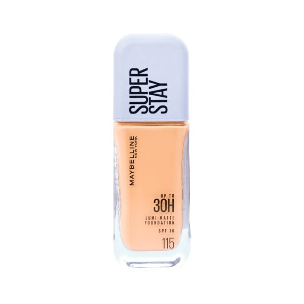 Maybelline Super Stay Lumi-Matte Up To 30HR Wear Foundation with SPF 16 - 115 Maybelline Super Stay Lumi-Matte Up To 30HR Wear Foundation with SPF 16 - 115