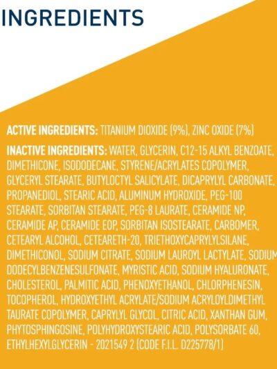 CeraVe Hydrating Mineral Sunscreen SPF 50 75ml