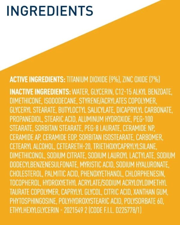 CeraVe Hydrating Mineral Sunscreen SPF 50 75ml