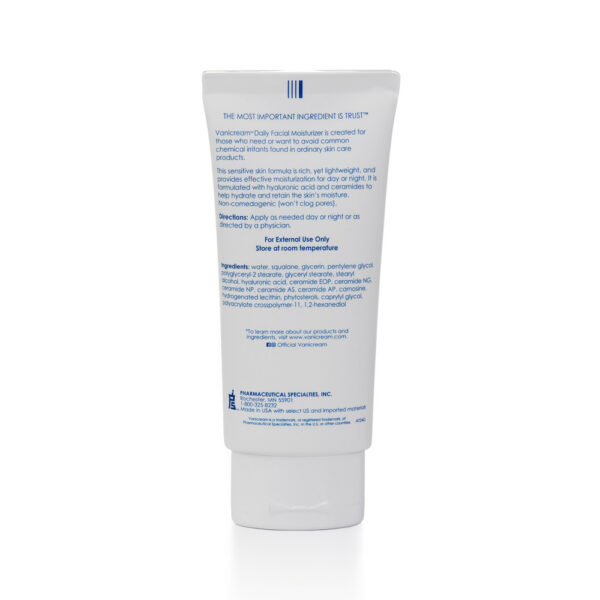 VANICREAM Daily Facial Moisturizer For Sensitive Skin 89ml